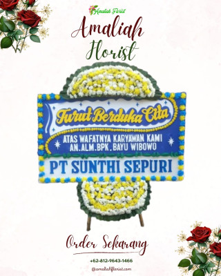Papan Bunga Duka di Songka