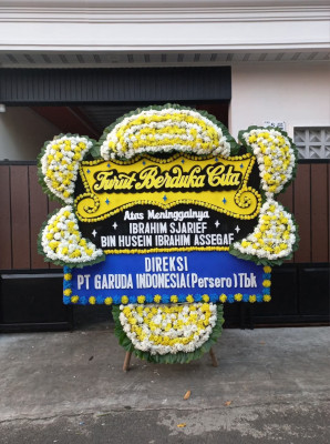 Papan Bunga Duka di Songka