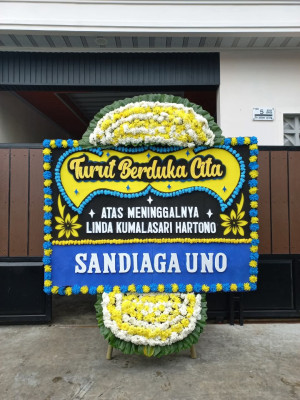 Papan Bunga Duka di Songka