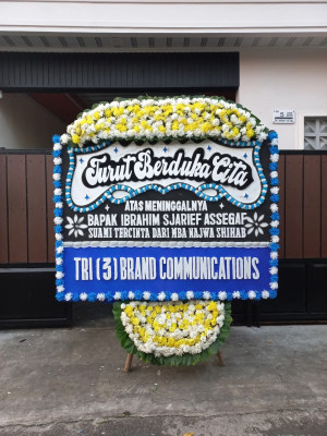 Papan Bunga Duka di Songka